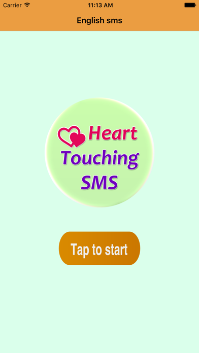 How to cancel & delete Heart Touching SMS from iphone & ipad 1