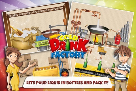 Cold Drink Factory – Cola soda maker game screenshot 3