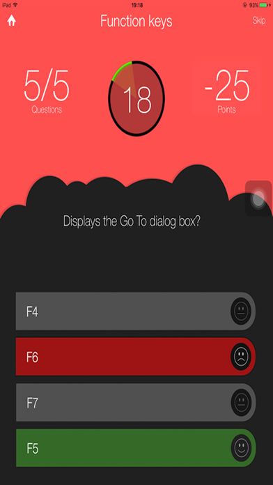 QUIZ SHORTCUTS FOR EXCEL OFFICE - BASIC 1.0 IOS