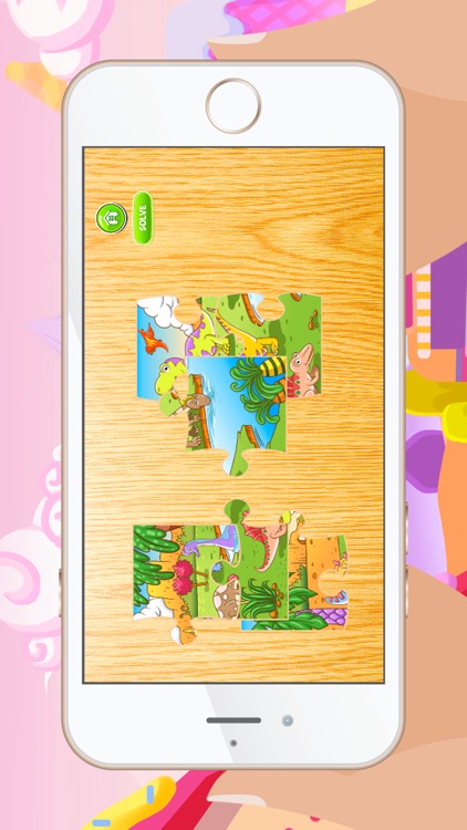 Dinosaur Jigsaw Puzzles - Learning Game Free for Kids Toddler and Preschool