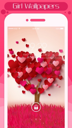 Girls Wallpapers Pro - Girly Cute Backgrounds(圖1)-速報App