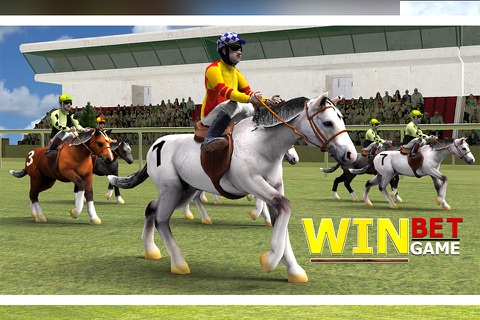 Wild Horse Racing 3D Simulator- Virtual Derby Race screenshot 4