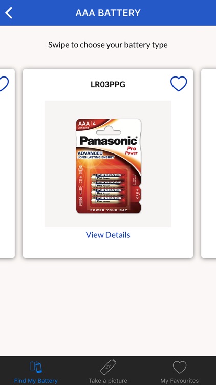 Panasonic Battery APP