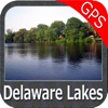 Delaware Lakes GPS Map Navigator