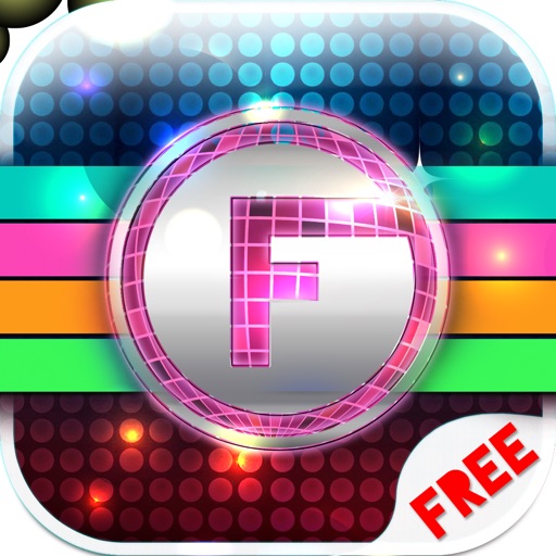 Fonts Shape Disco : Text Mask Wallpaper Themes Free icon