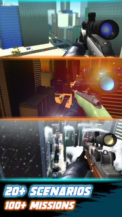 Sniper 3D Silent Assassin: Gun Shooting Free Game screenshot-3