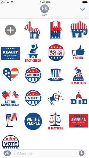 Election 2016 - MYOSE: Make Your Own Sticker Emoji(圖1)-速報App