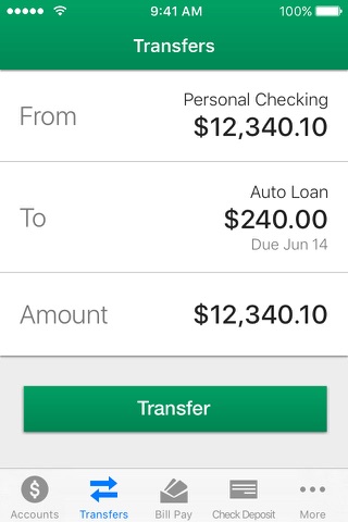 Touchstone Federal Credit Union Mobile screenshot 2