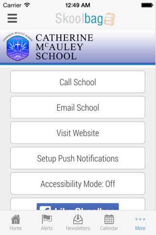 Catherine McAuley School - Skoolbag screenshot 4