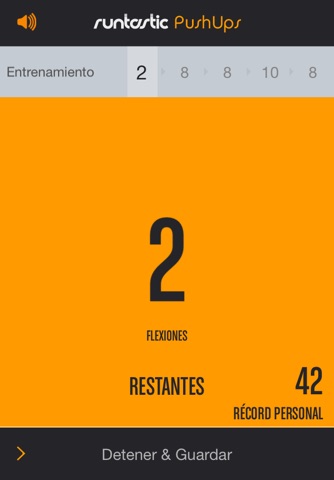 Runtastic Push-Ups PRO Trainer screenshot 2