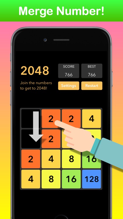 Number Merged! Squares Matching 2048 Puzzle Game