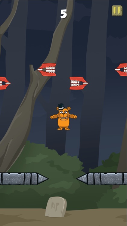 Fright Bear Jump! - Scary Night Monster Graveyard screenshot-3