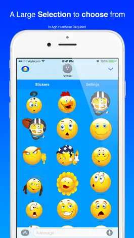 Game screenshot Cool Smiley Sticker Emoji for iMessage hack