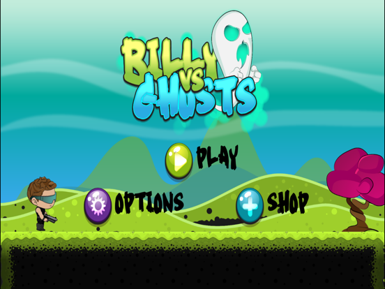 Billy vs Ghosts - Modern Ghost Zombie Shooting Games for adults and kidsのおすすめ画像1