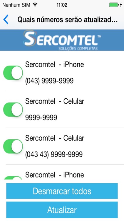 9º Dígito Sercomtel screenshot-3