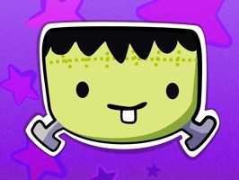 Twelve *free* super-cute, mega-kawaii Halloween stickers
