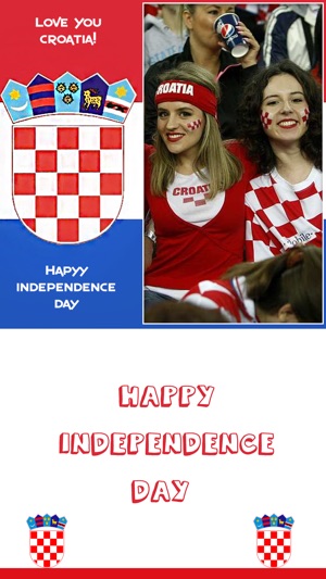 Croatia Independence Day Frames(圖4)-速報App