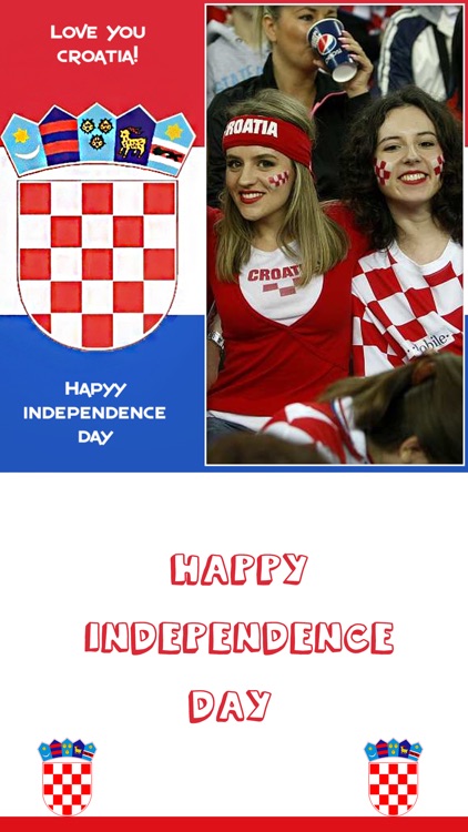 Croatia Independence Day Frames screenshot-3