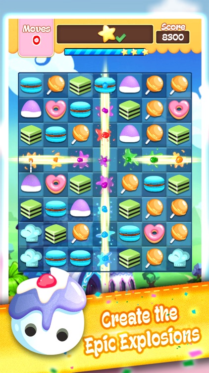 Dessert Paradise - Free Link Puzzle Game
