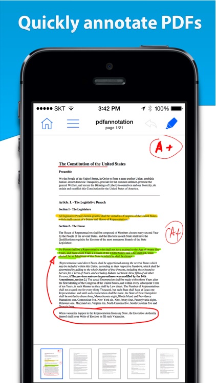 Notes HD for iPhone - Notes, PDF, Drawing