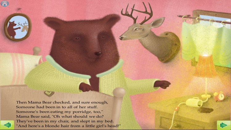 Goldilocks and The Three Bears Interactive Storybook for Children screenshot-3