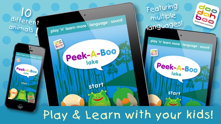 Peek-A-Boo Lake – Play ‘N’ Learn screenshot-0