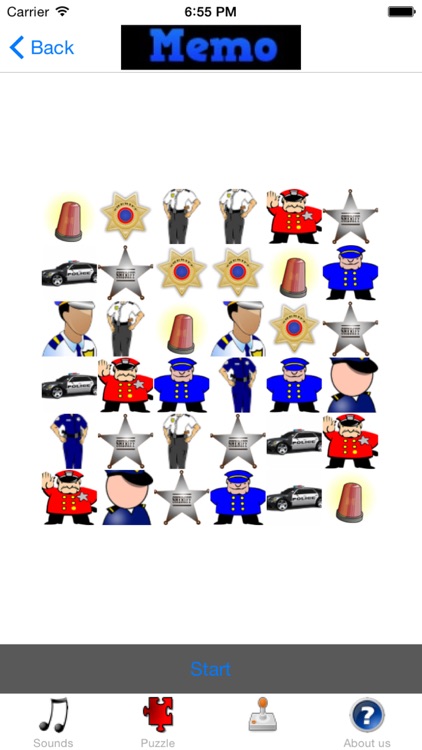 Funny cop siren: game for toddler under 6 year old screenshot-3