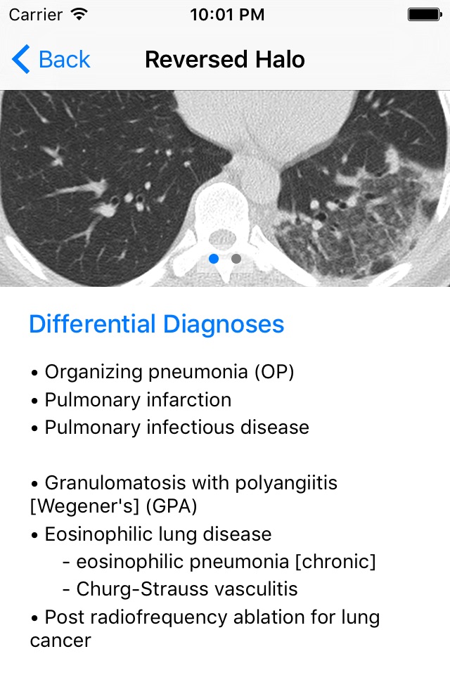 Differential Diagnosis Guide screenshot 2