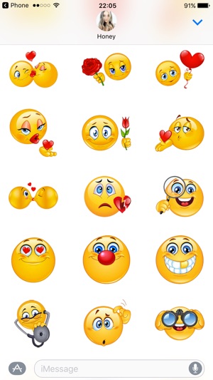 Flirty Emoji Stickers Pack For Adult Lovers(圖3)-速報App