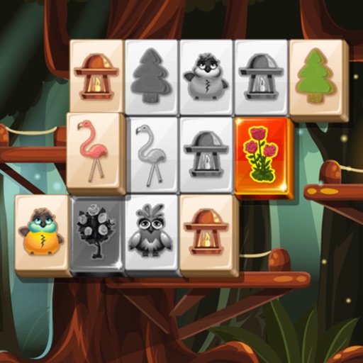 Forest-Mahjong-mahjongg is matchless icon