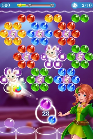 Rescue Witch Monster Pet Pop: Bubble Shooter Games screenshot 4