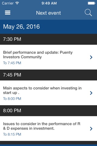 Puenty Investors Community screenshot 3