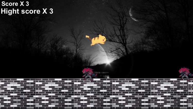 Pikachu jump-I jump I jump I jump