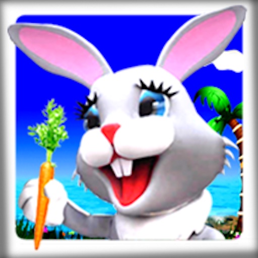 Bunny In Island - Free Cartoon Game for Kids iOS App