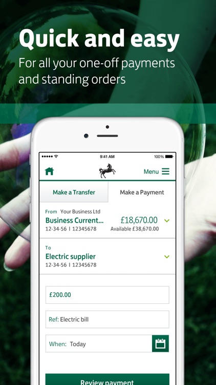 Lloyds Bank Business Mobile Banking