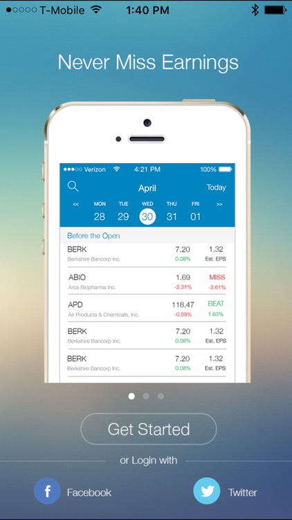 EarningShark : All-In-One Earnings Calendar screenshot-0