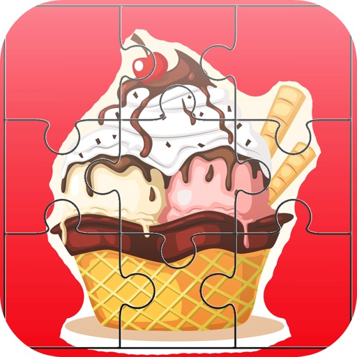 Food Yummy Puzzle for adults - Learning Fruit Jigsaw Puzzles games free for kid Toddler and preschool Icon