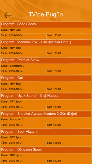 TV'de Futbol - Yayın Akışı(圖2)-速報App