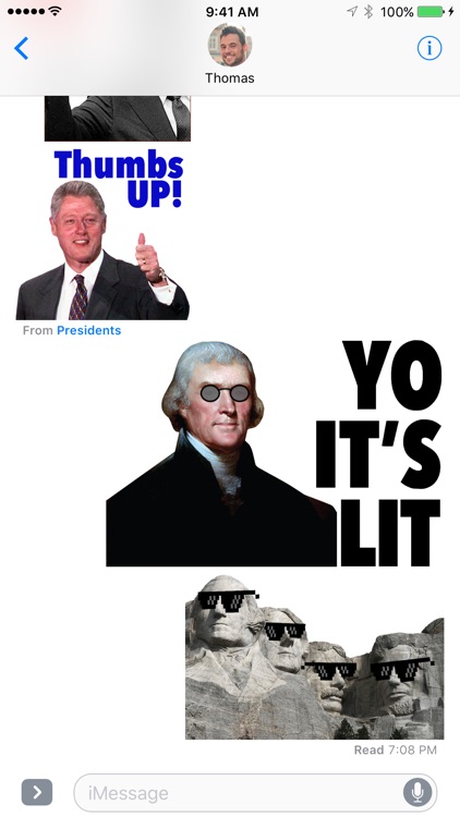 Presidential Sticker Pack