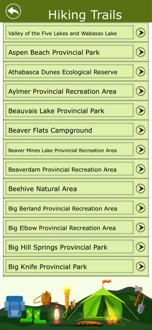 Alberta Campgrounds & Trails(圖4)-速報App