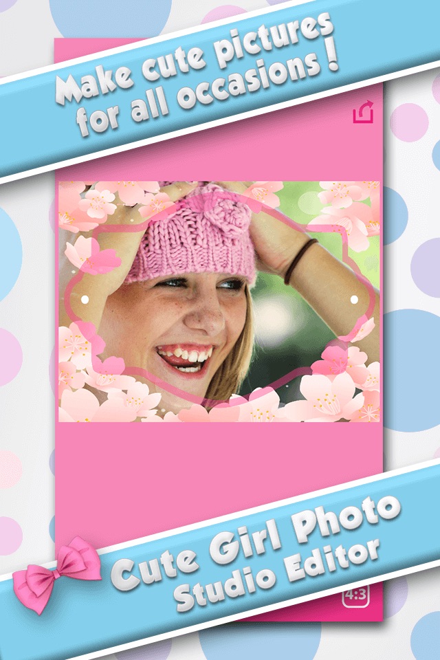 Cute Girl Photo Studio Editor - Frames and Effects screenshot 2