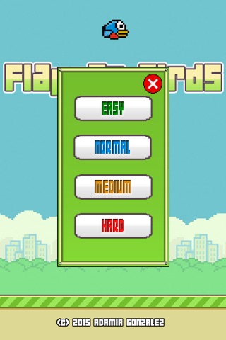 Flapper Birds - The Impossible Flappy Adventure Go screenshot 3