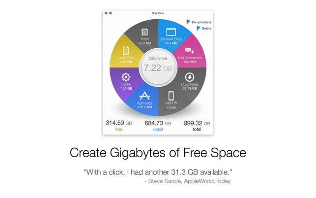 Disk Care - Clean & Create Free Space on your Drive(圖1)-速報App