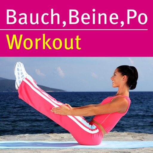 Bauch, Beine, Po Workout icon