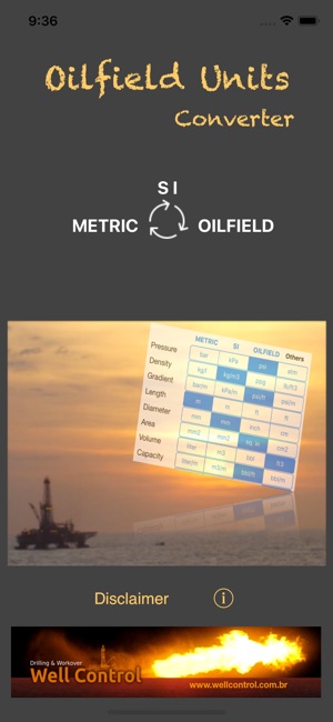 Oilfield Units Converter