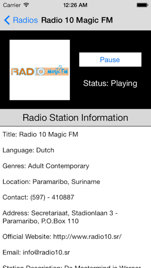 Suriname Radio Live Player (Paramaribo / Dutch)(圖3)-速報App