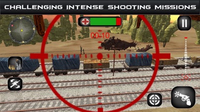 Sniper Shooter Train Battle screenshot 2