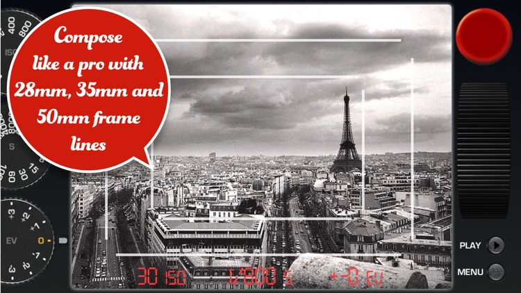 Red Dot Camera Free - Manual Rangefinder Style Cam screenshot-4