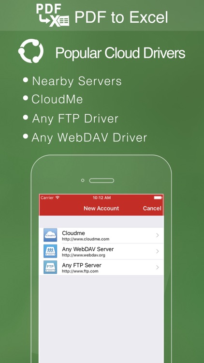 PDF to Excel Pro - Convert PDF to Excel Converter screenshot-3