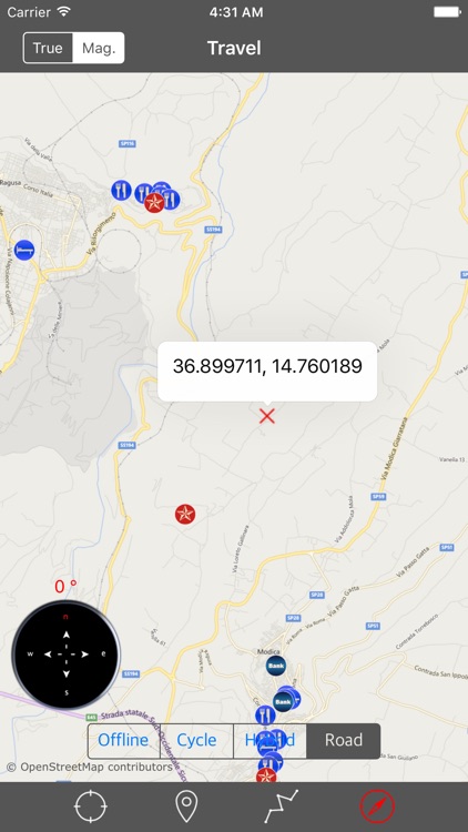 SICILIA (ITALY) – GPS Travel Map Offline Navigator screenshot-4
